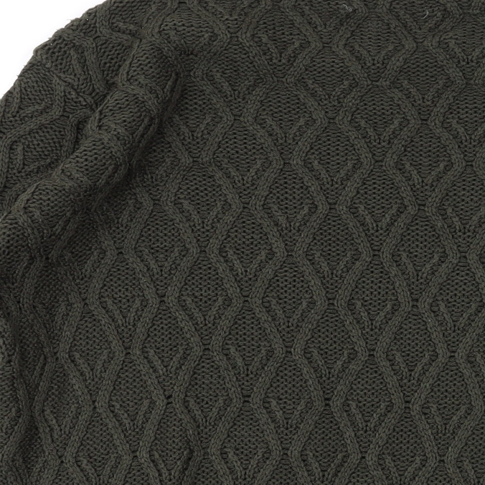 Womens UK Size 14 Select Green Pullover Jumper