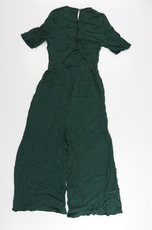 Womens UK Size 6 ASOS One-Piece Green Jumpsuit