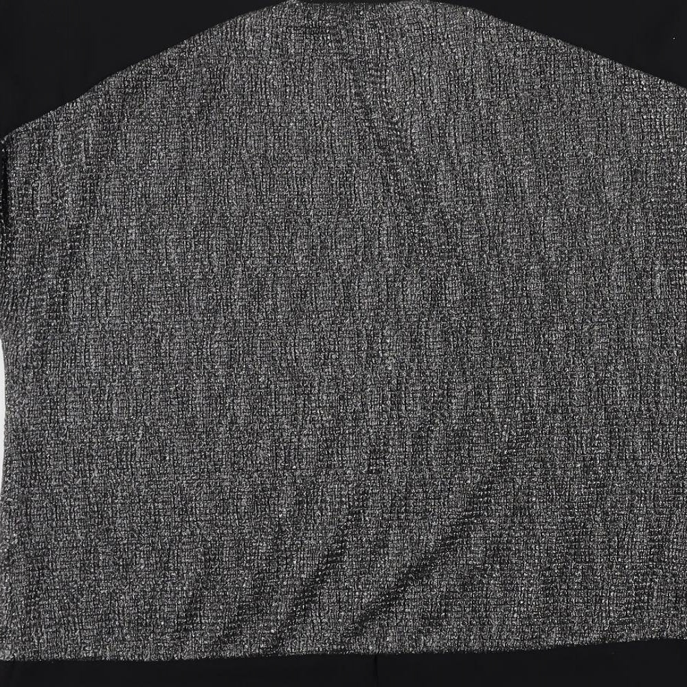 Womens UK Size S Oasis Silver Basic Blouse