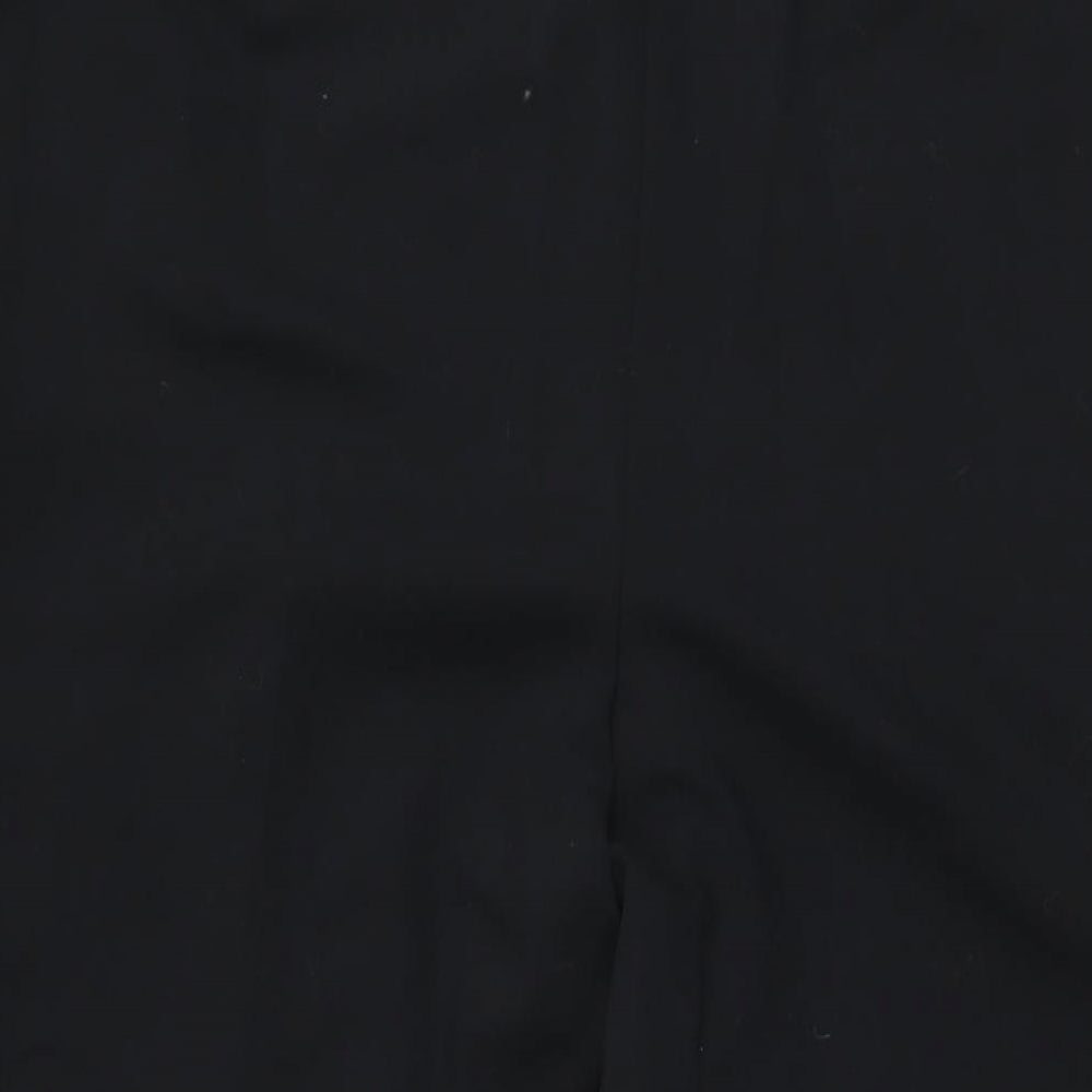 Womens UK Size 20 Marks and Spencer Regular Fit Black Trousers