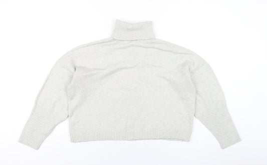 Womens UK Size 6 Missguided Grey Pullover Jumper