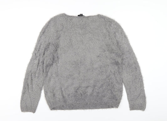Womens UK Size 14 ESMARA Green Pullover Jumper