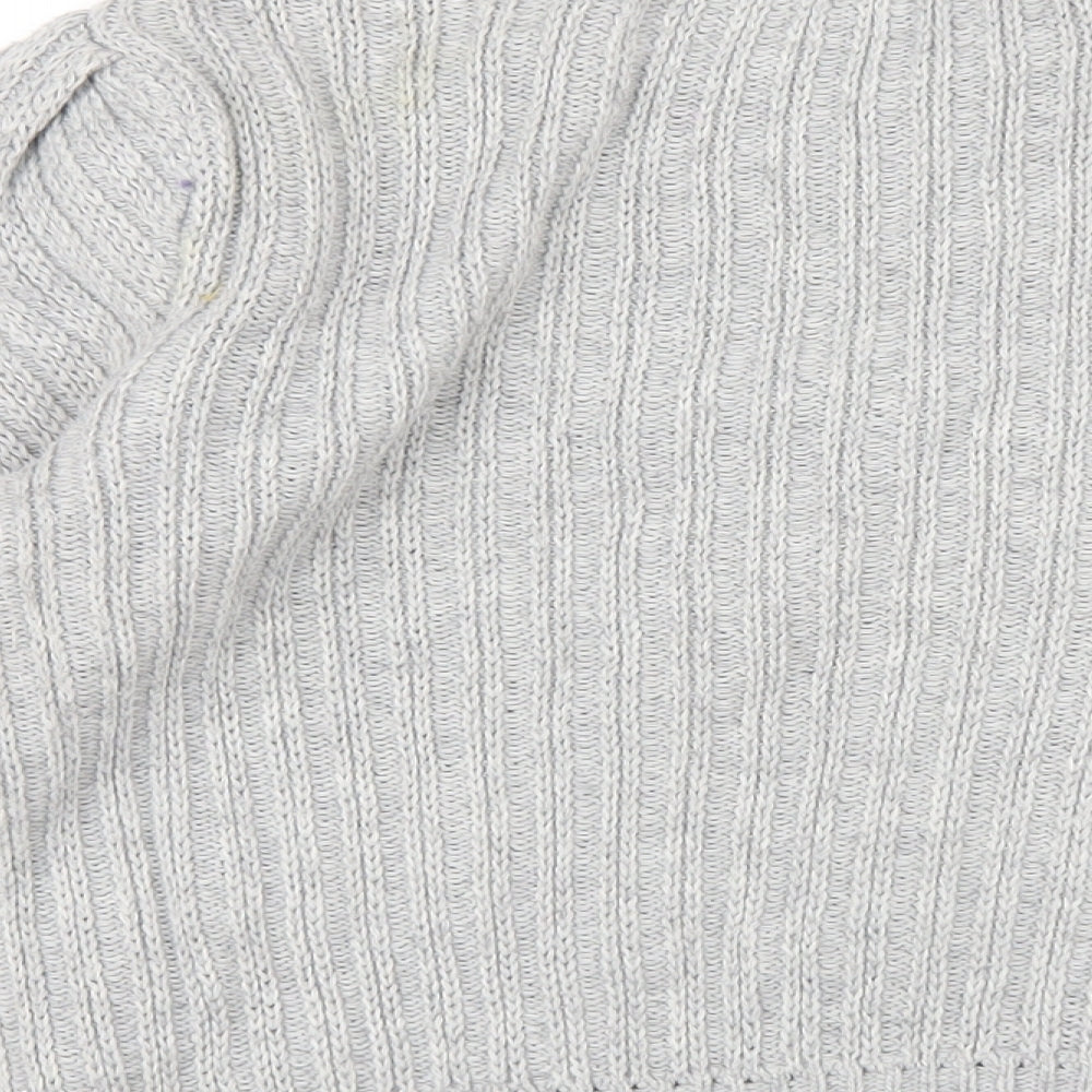 Womens UK Size 10 Marks and Spencer Grey Pullover Jumper