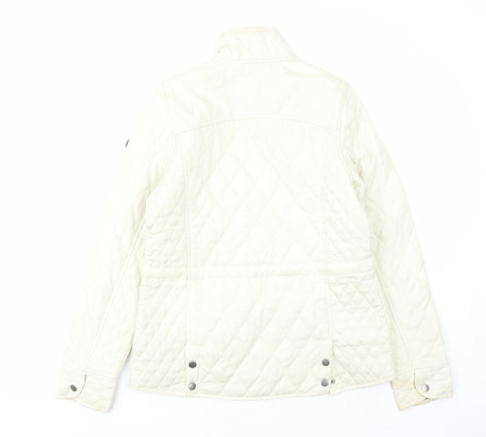 Womens UK Size 10 Regatta White Quilted Coat