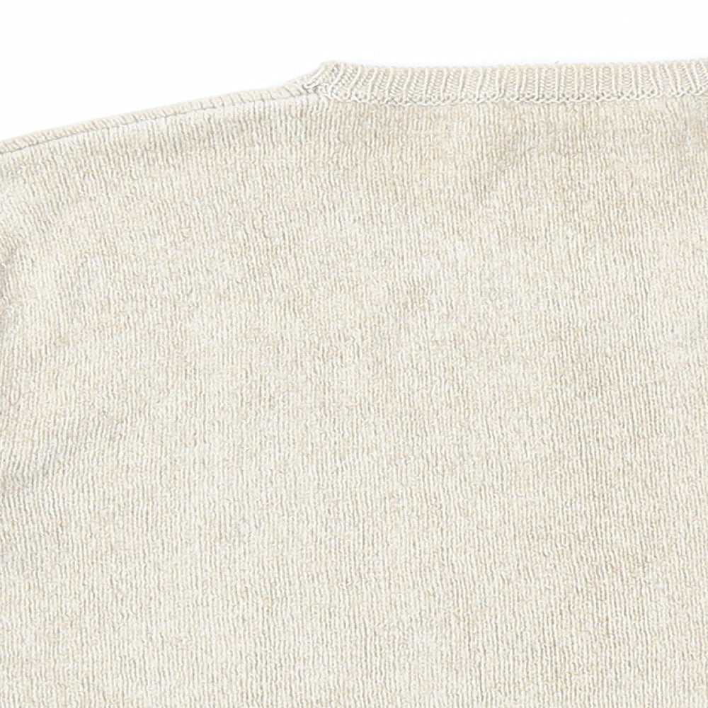 Womens UK Size 14 Marks and Spencer Brown Pullover Jumper