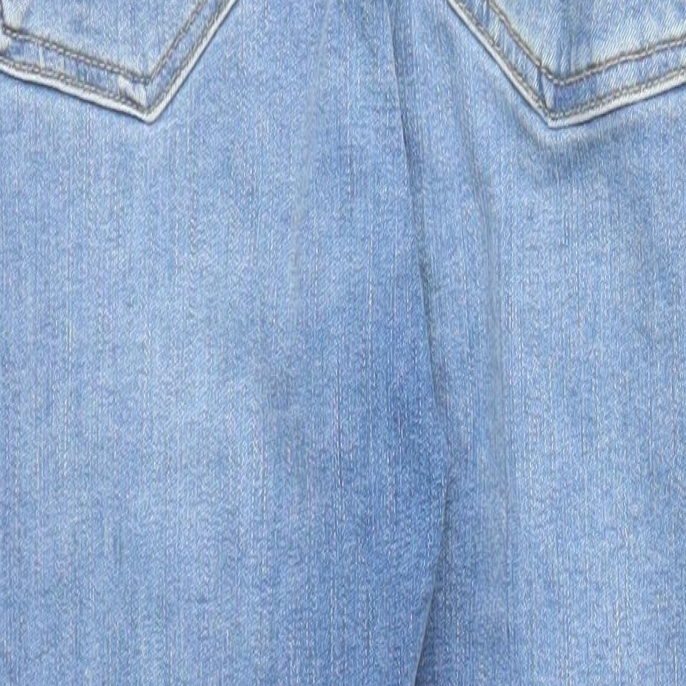 Mens UK Size 28 in River Island Regular Fit Skinny Blue Jeans