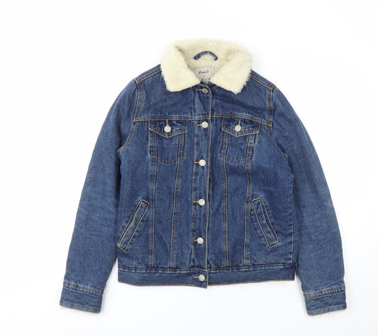 Womens UK Size 8 Denim & Co. Blue Jacket