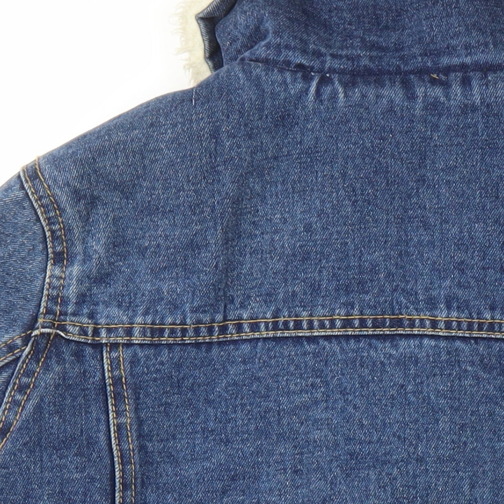 Womens UK Size 8 Denim & Co. Blue Jacket