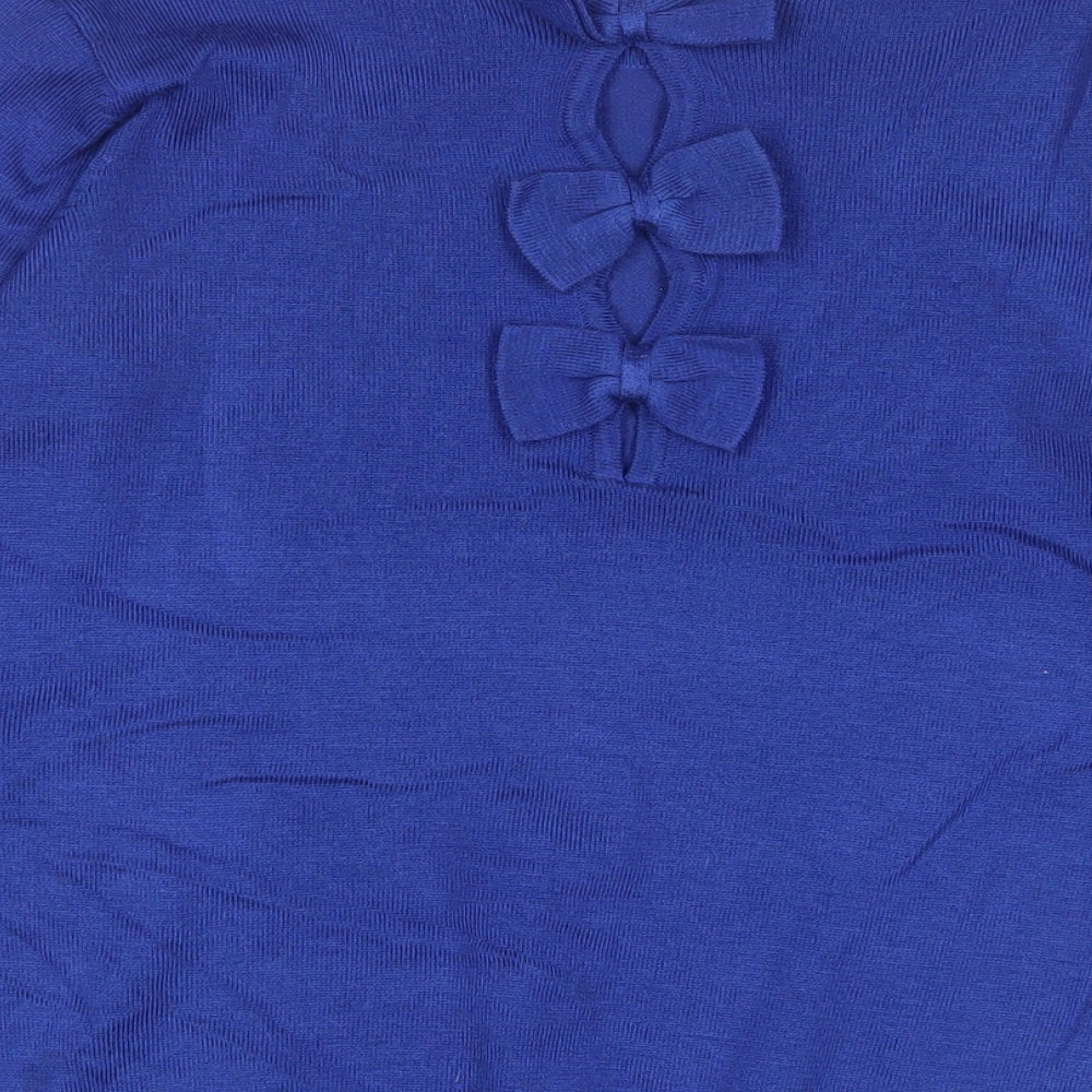 Womens UK Size 14 La Redoute Blue Pullover Jumper