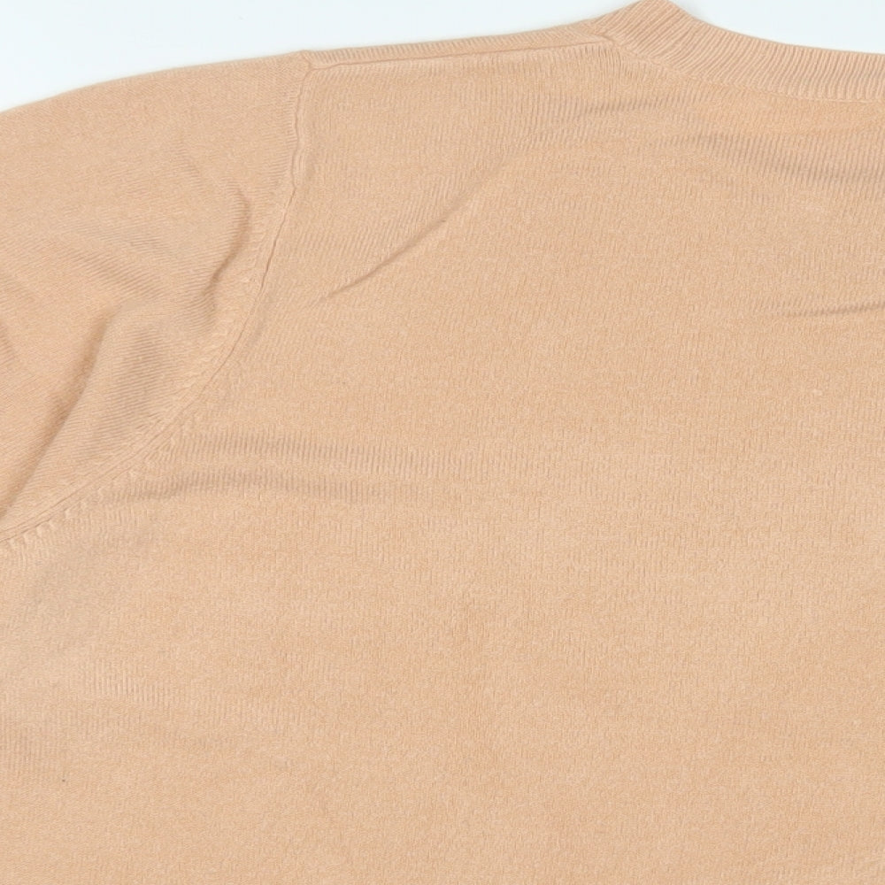 Womens UK Size 24 Marks and Spencer Beige Pullover Jumper