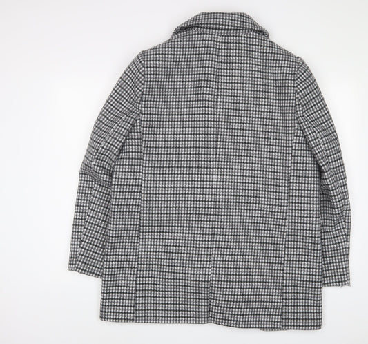 Womens UK Size 16 Marks and Spencer Grey Overcoat