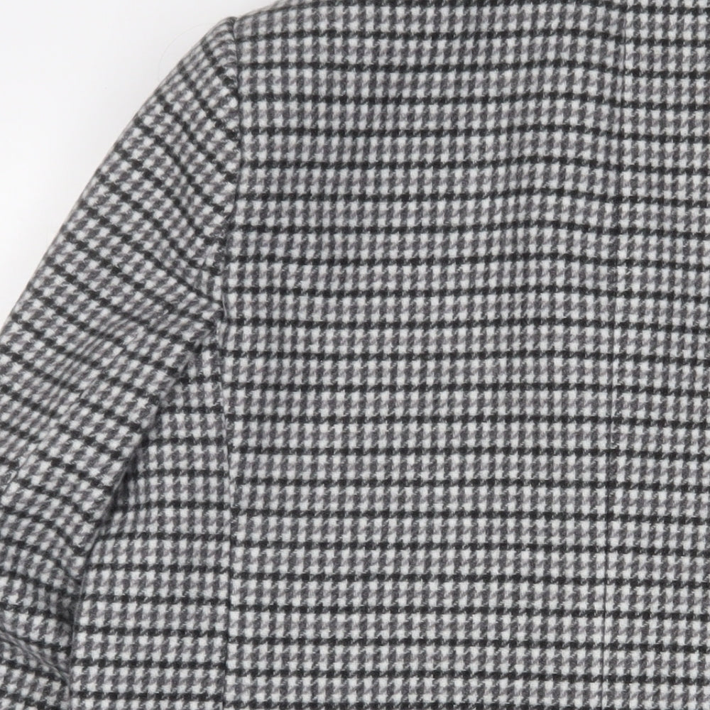 Womens UK Size 16 Marks and Spencer Grey Overcoat
