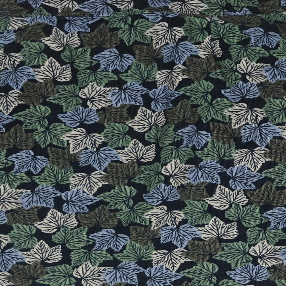 Adelaide Street Womens Multicoloured Geometric Cotton A-Line Skirt Size 10 Zip - Leaf Print