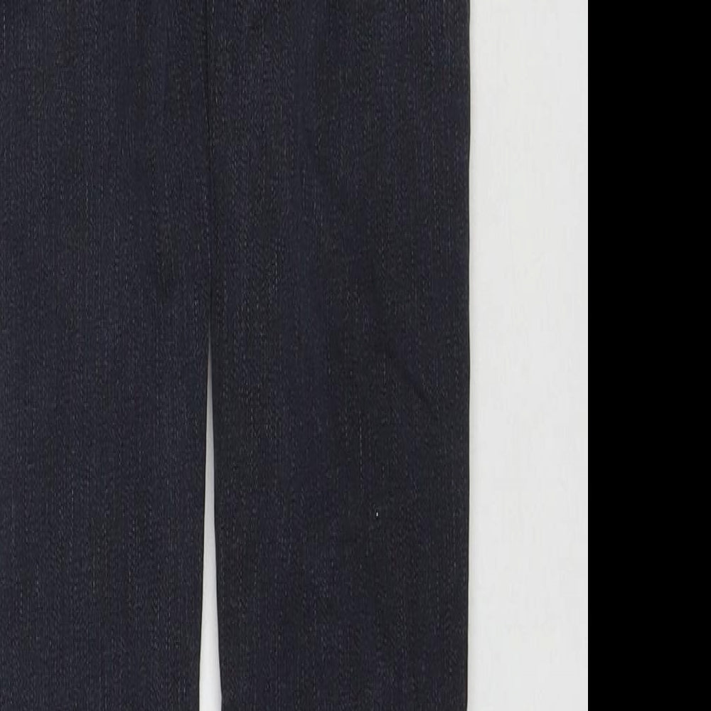 Lee Womens Blue Cotton Skinny Jeans Size 25 in L31 in Regular Zip