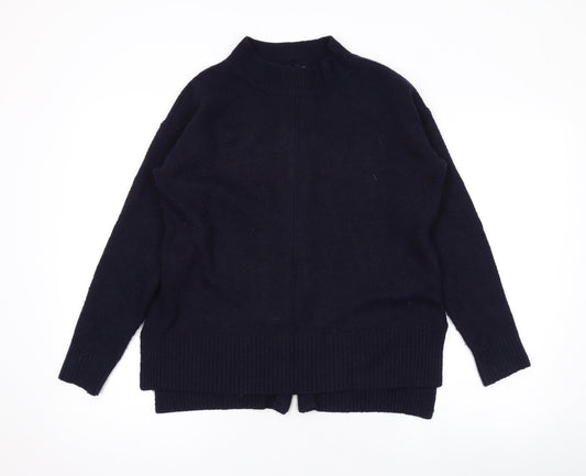 Womens UK Size 12 Red Herring Blue Pullover Jumper