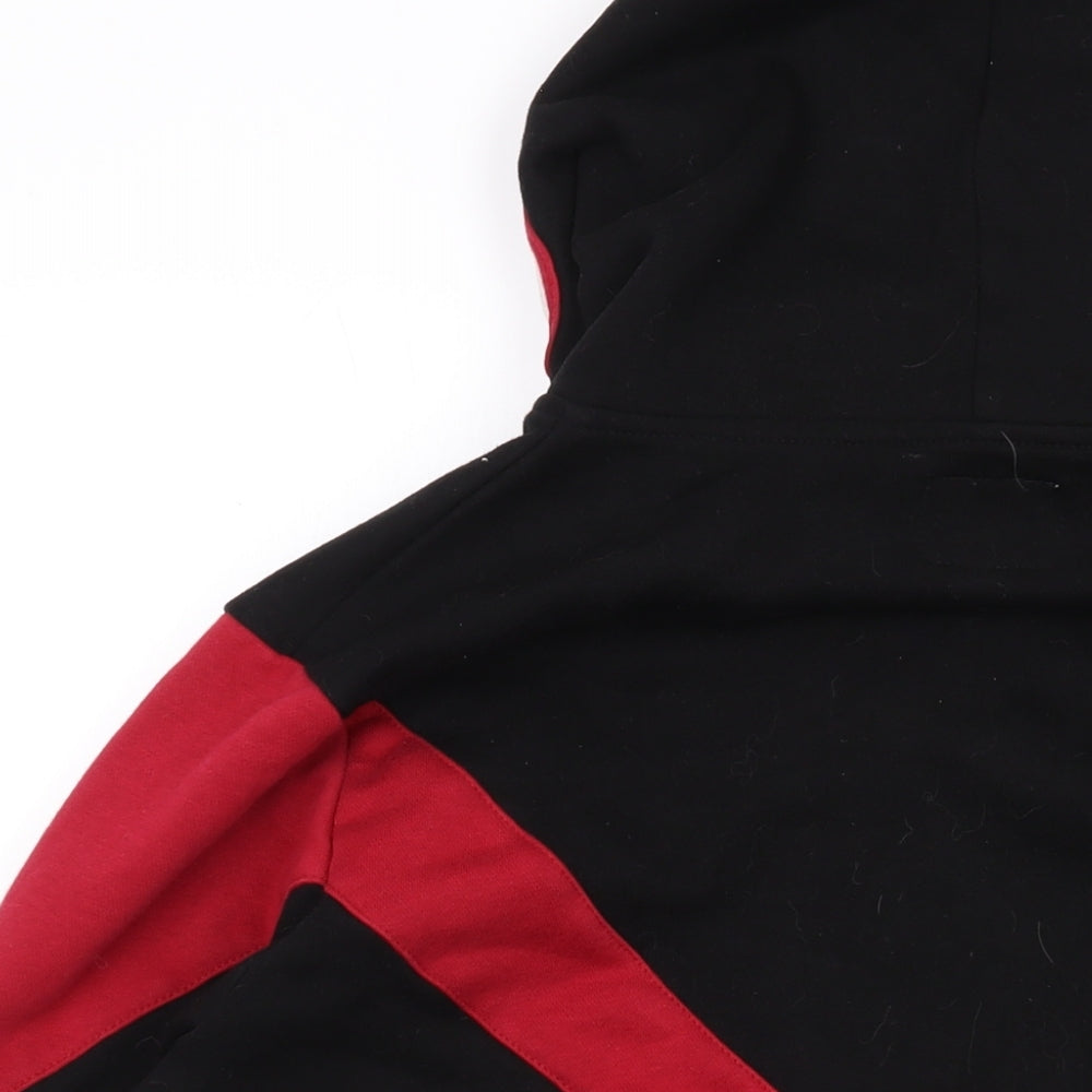 Cosplay Company Mens Black Cotton Full Zip Hoodie Size M