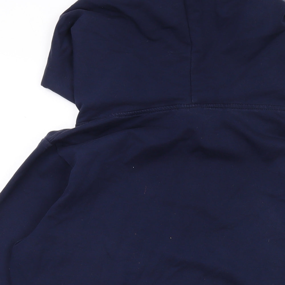Mens UK Size M Levi's Blue Pullover Hoodie