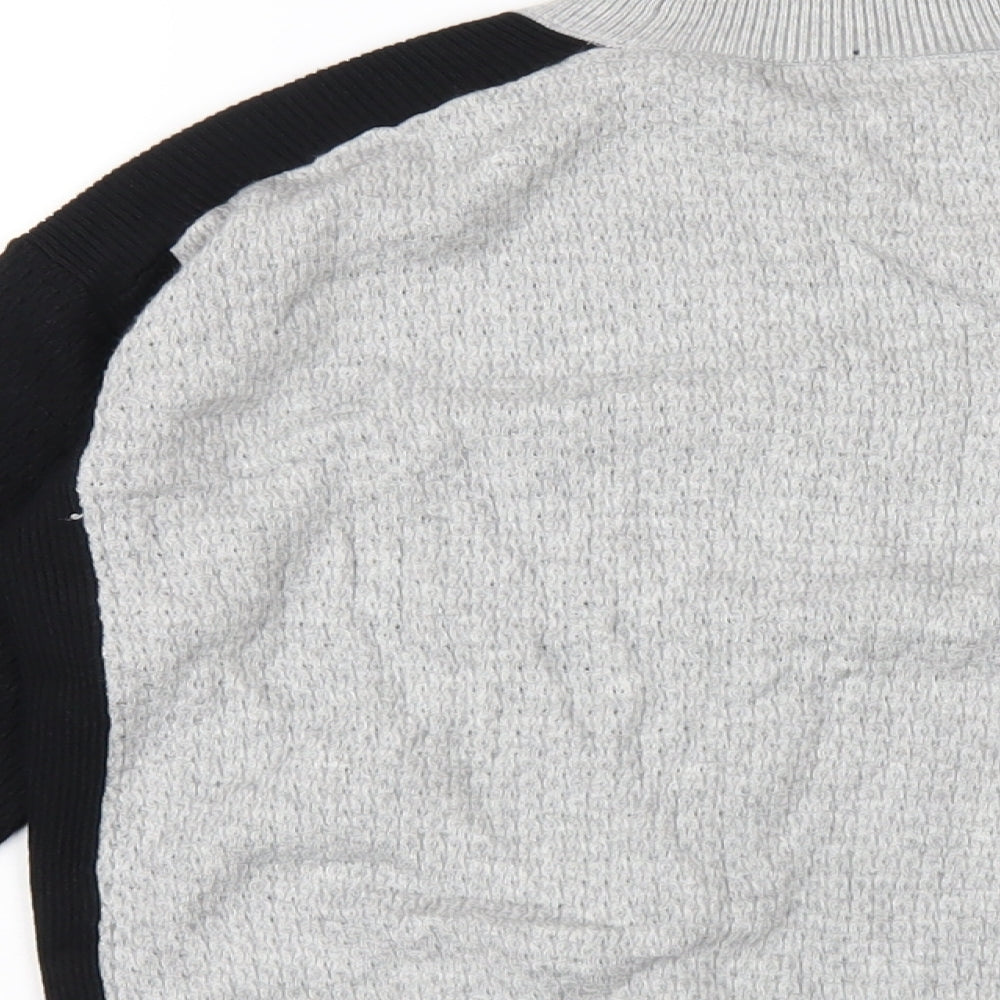 Womens UK Size S Marks and Spencer Grey Pullover Jumper