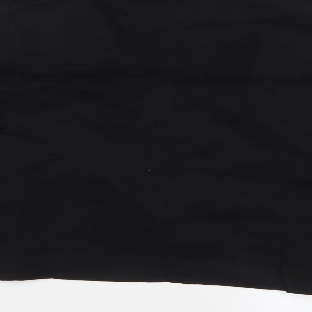 Womens UK Size 14 Warehouse Black Shrug Jumper