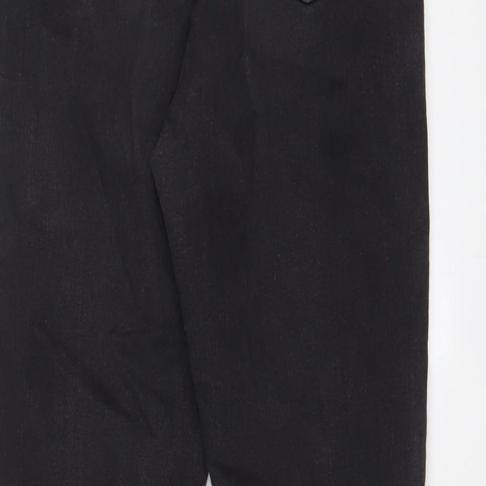 Topshop Womens Grey Cotton Skinny Jeans Size 30 in L32 in Regular Zip