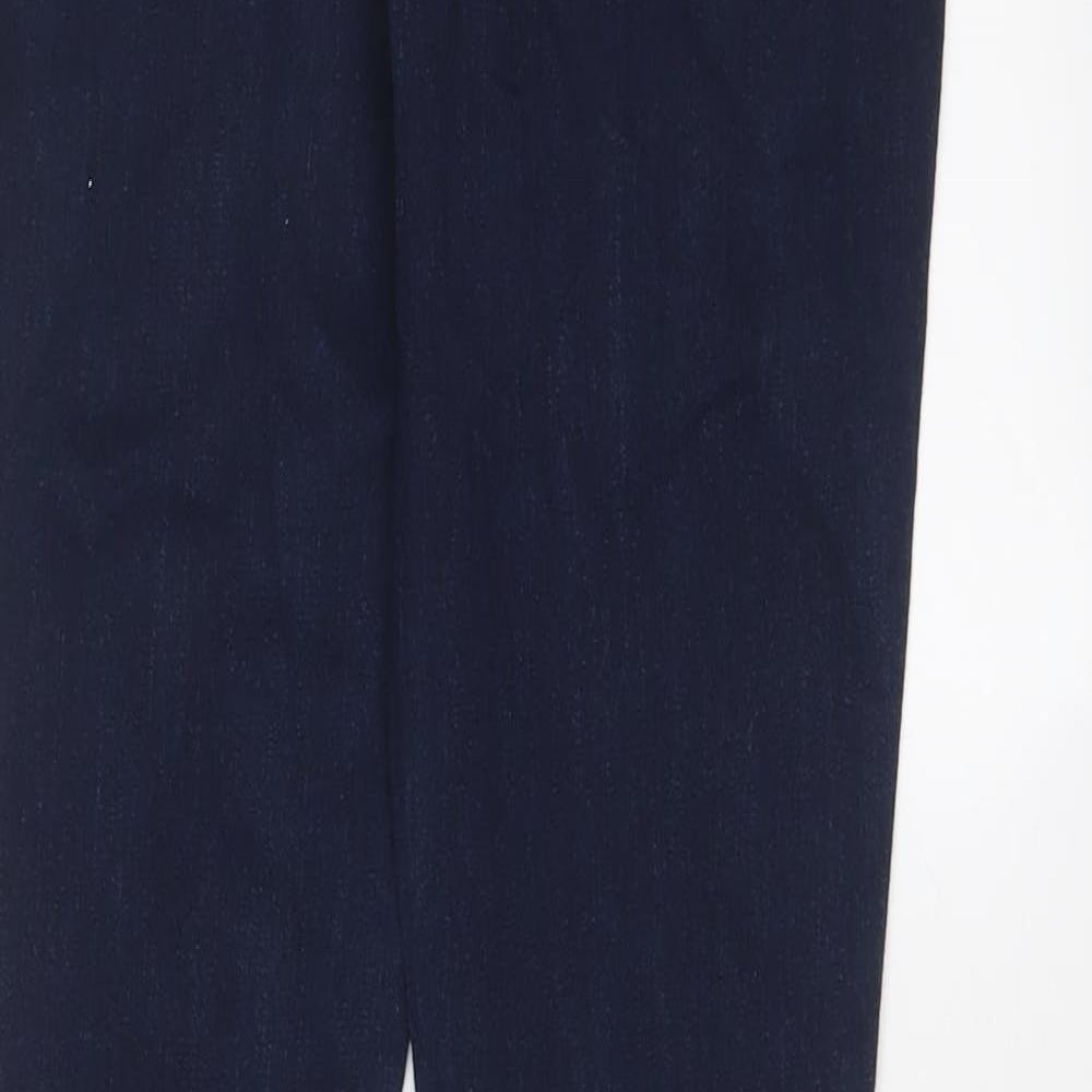 NEXT Womens Blue Cotton Skinny Jeans Size 30 in L29 in Regular Zip