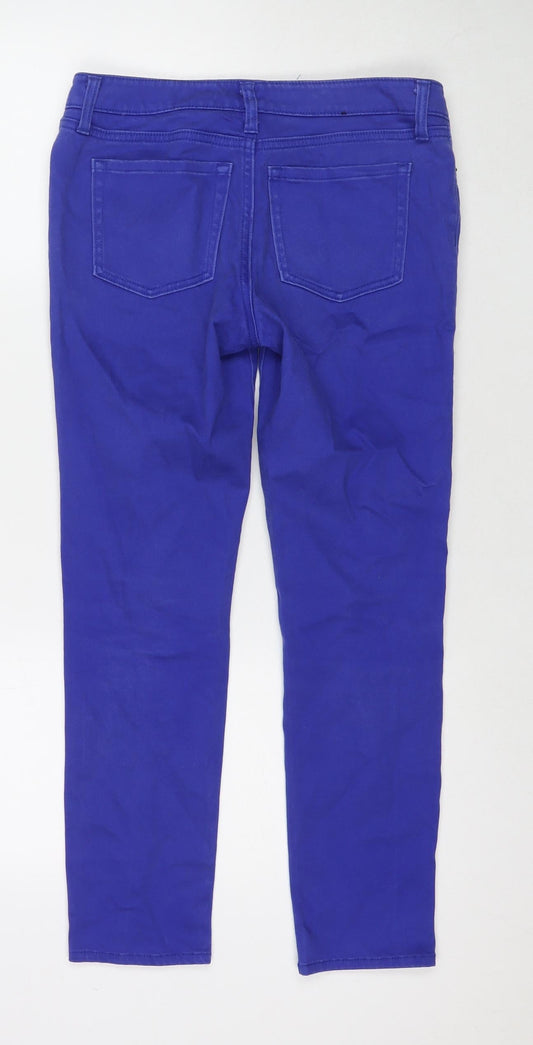 Gap Womens Blue Cotton Skinny Jeans Size 30 in L26 in Regular Zip