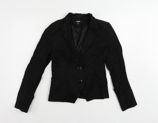Womens UK Size 12 ASOS Black Jacket