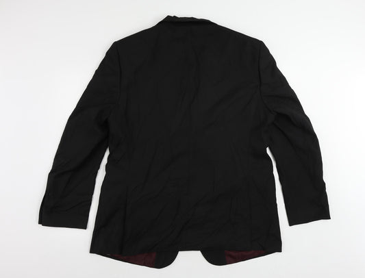 Mens UK Size 44 Marks and Spencer Regular Black Suit Jacket