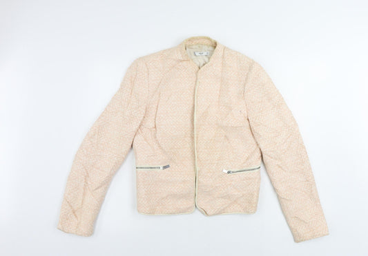 Womens UK Size L Mango Pink Jacket