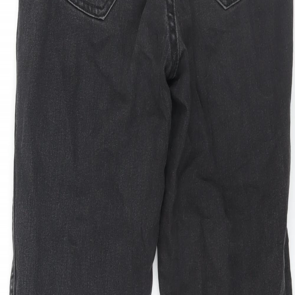 Womens UK Size 28 in H&M Regular Fit Skinny Black Jeans