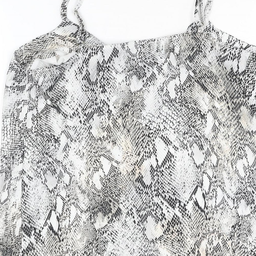 Womens UK Size 10 River Island White Camisole Blouse