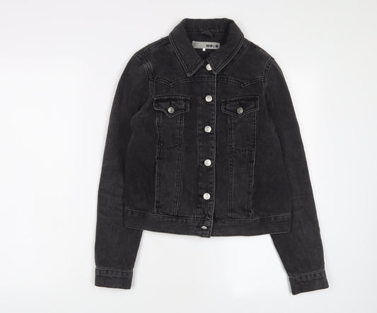 Womens UK Size 8 Topshop Black Jacket