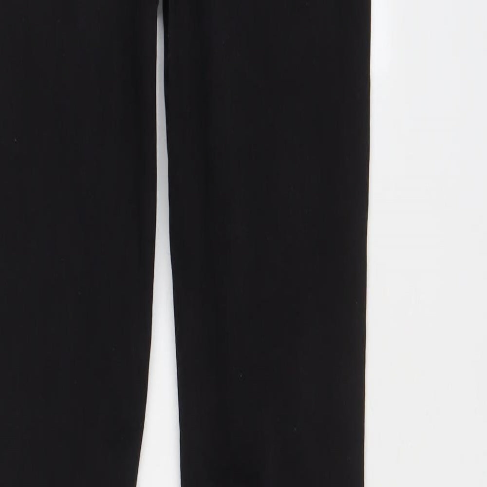 River Island Womens Black Cotton Skinny Jeans Size 10 L27 in Regular Zip