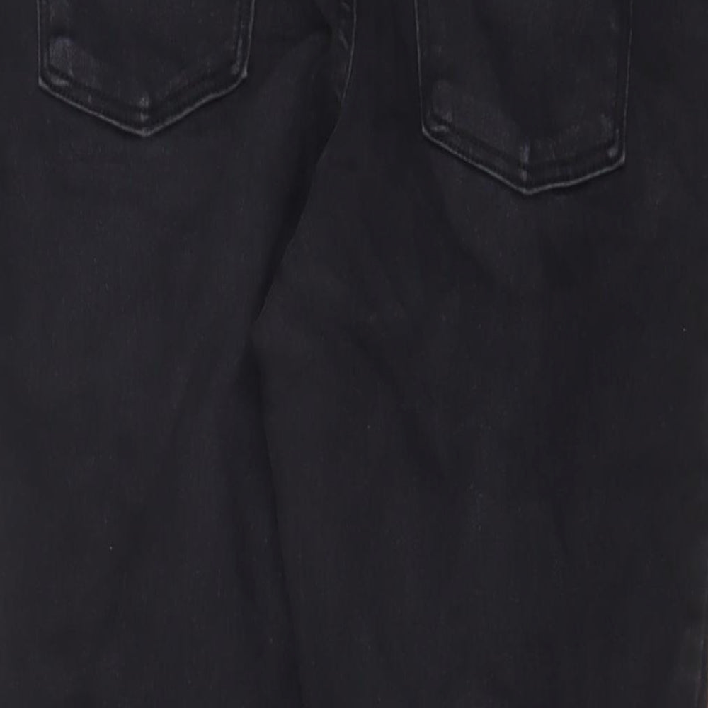 Denim & Co. Womens Black Cotton Skinny Jeans Size 14 L30 in Regular Zip