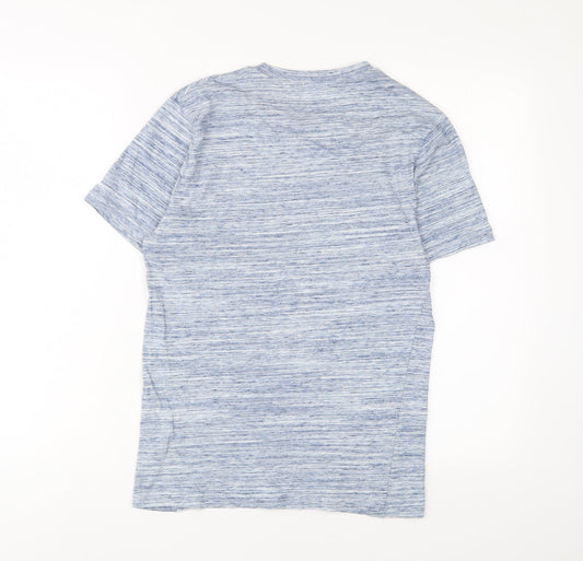 NEXT Mens Blue Cotton T-Shirt Size XS Crew Neck