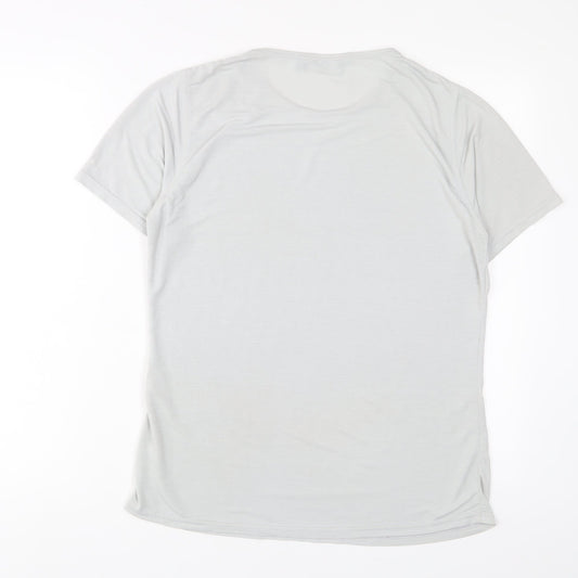 Womens UK Size S Rohan Grey Basic T-Shirt