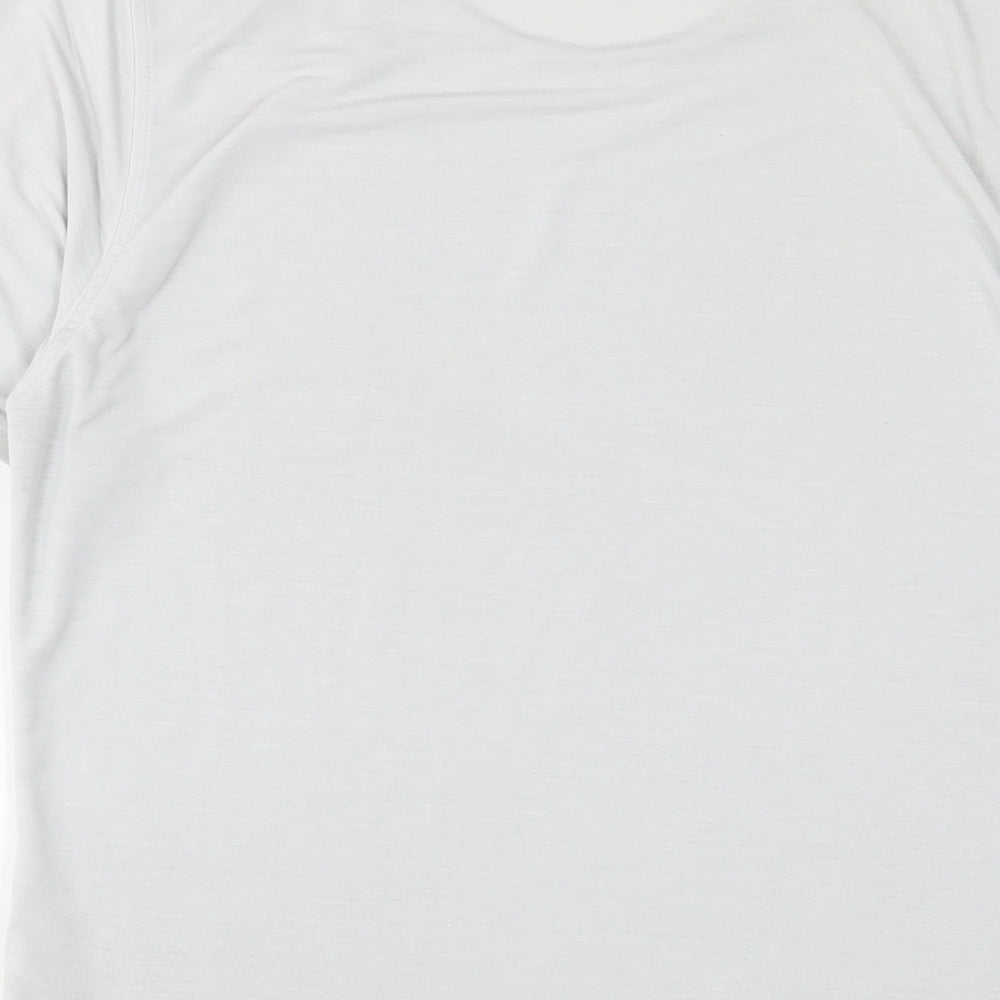 Womens UK Size S Rohan Grey Basic T-Shirt