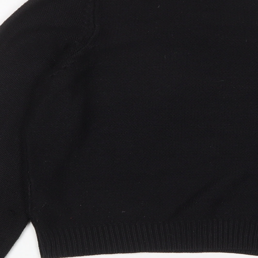 Womens UK Size 12 H&M Black Pullover Jumper
