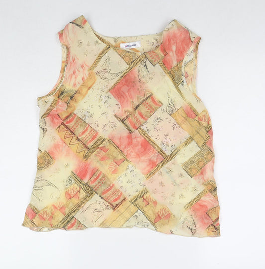 Womens UK Size 14 Damart Multicoloured Basic Tank
