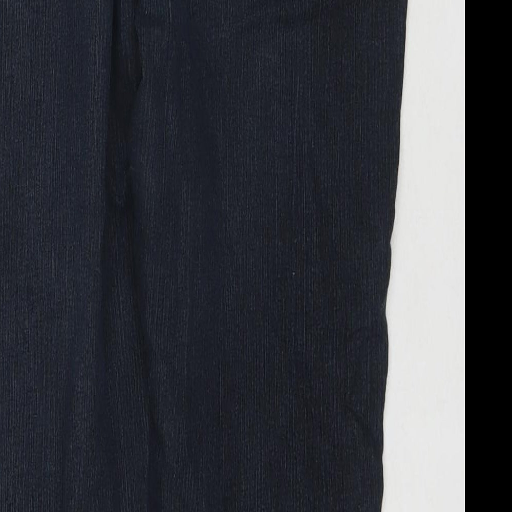 Denim & Co. Womens Blue Cotton Jegging Jeans Size 12 L27 in Regular