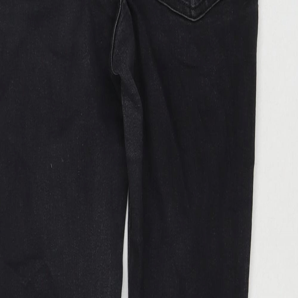 Womens UK Size M H&M Regular Fit Skinny Black Jeans