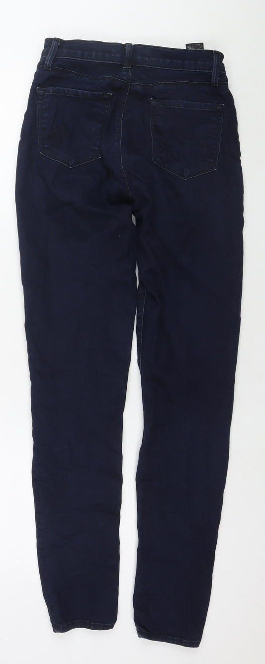 Womens UK Size 26 in J Brand Regular Fit Skinny Blue Jeans