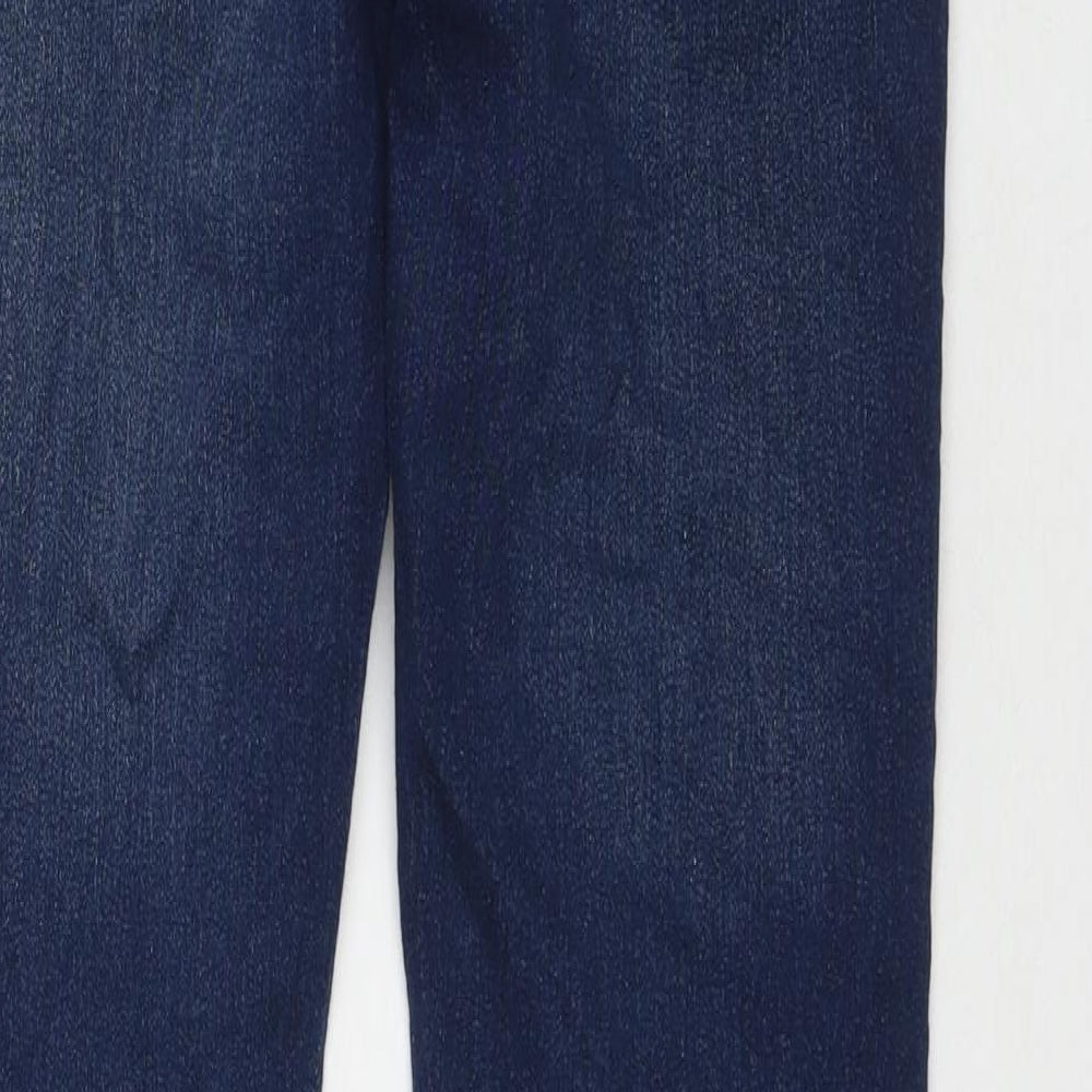 Mens UK Size 30 in Boohoo Regular Fit Skinny Blue Jeans