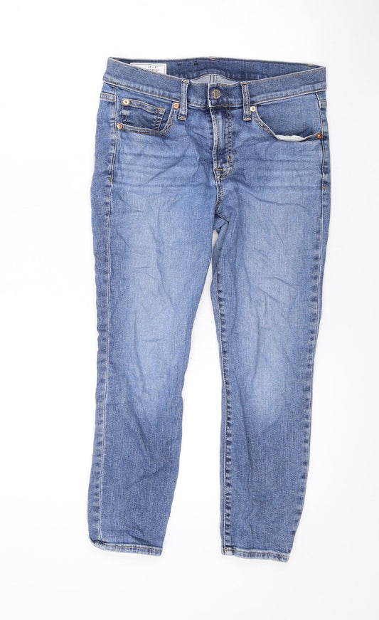 Womens UK Size 29 in Gap Regular Fit Skinny Blue Jeans