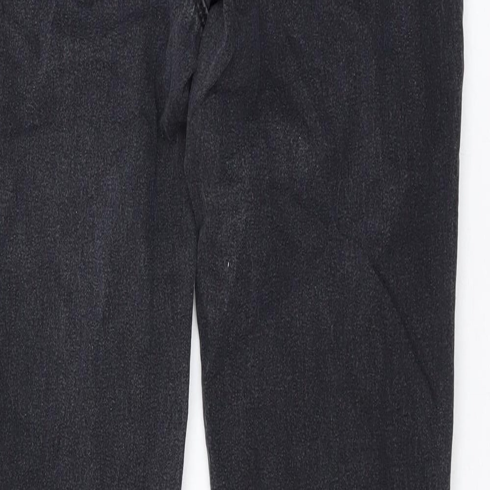 Denim & Co. Womens Black Cotton Jegging Jeans Size 10 L28 in Regular