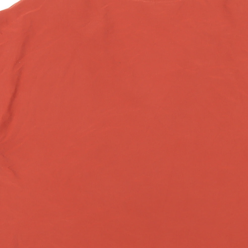 Womens UK Size 8 NEXT Orange Basic T-Shirt