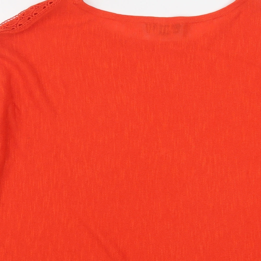 Womens UK Size M Phase Eight Red Pullover Jumper