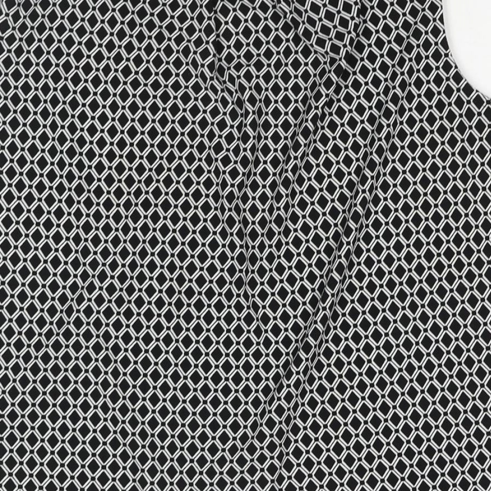 Womens UK Size S H&M Black Camisole Blouse