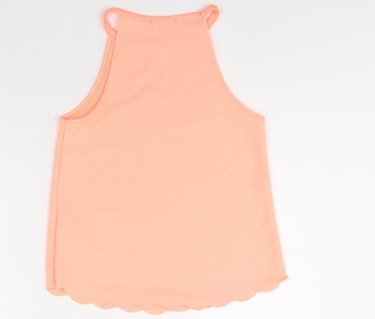 Womens UK Size 8 New Look Pink Camisole Blouse