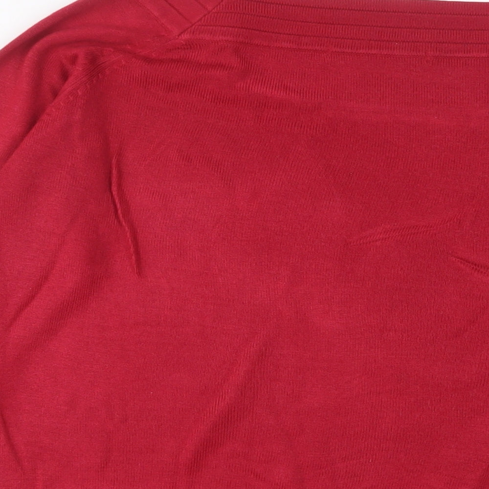 Womens UK Size M Marks and Spencer Pink Pullover Jumper